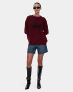 Womens Bloodlines Knit Crew Neck
