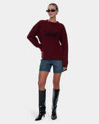 Womens Bloodlines Knit Crew Neck