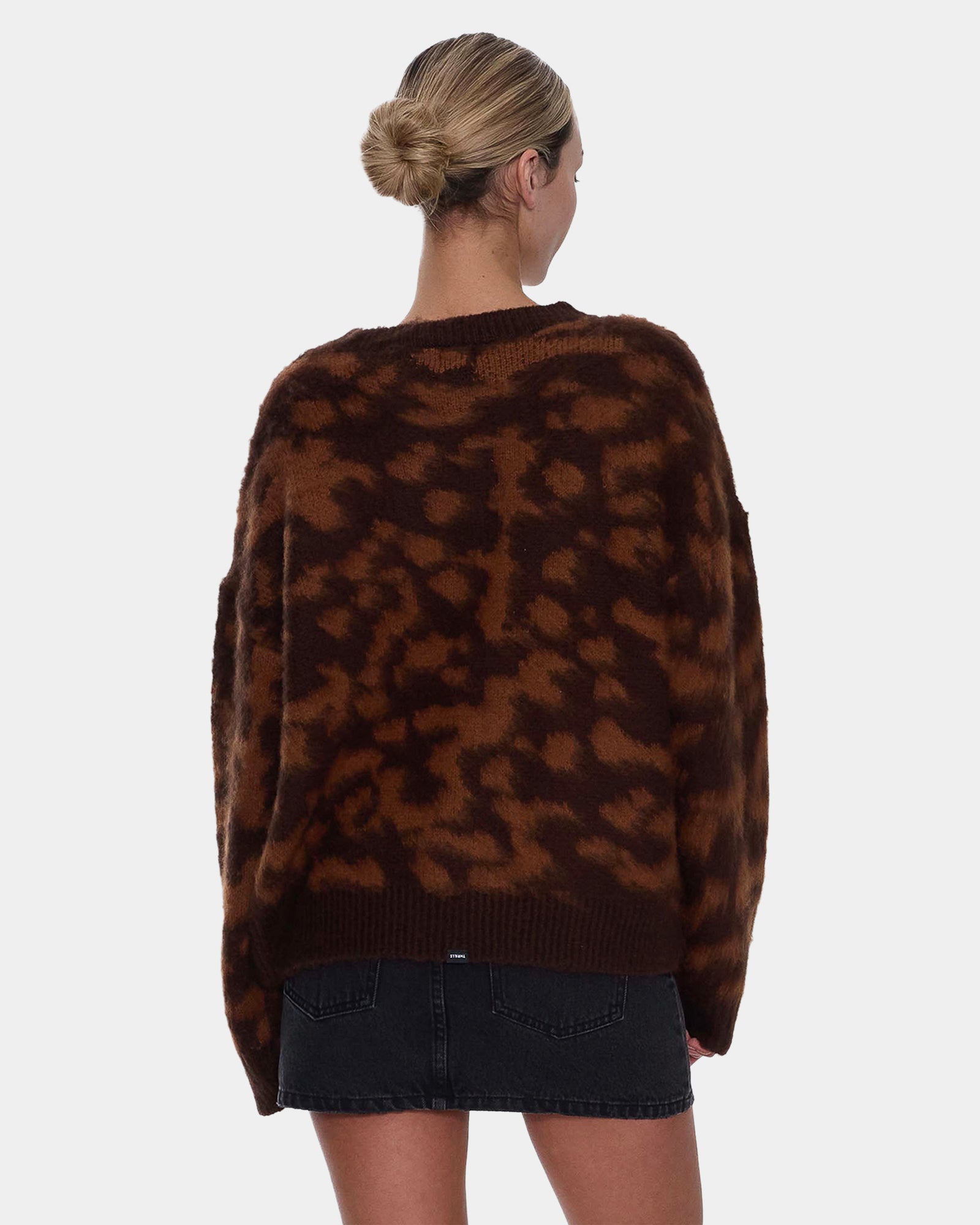 Womens Smokeform Knit Crew Neck