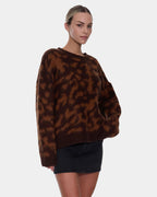 Womens Smokeform Knit Crew Neck
