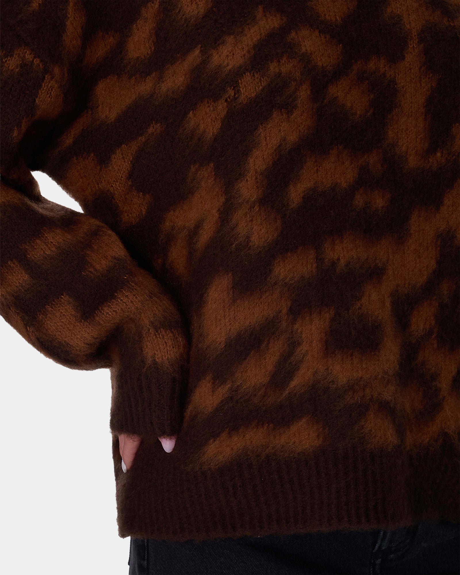 Womens Smokeform Knit Crew Neck