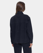 Womens Melina Oversized Denim Long Sleeve Shirt