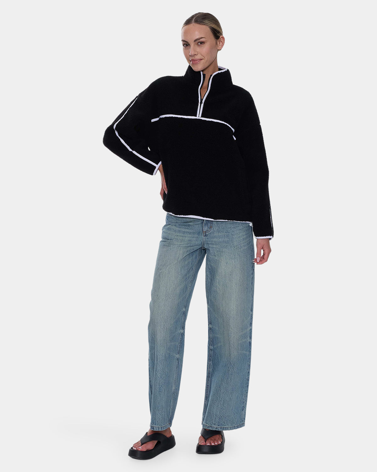 Womens All Star Sherpa Fleece Jumper