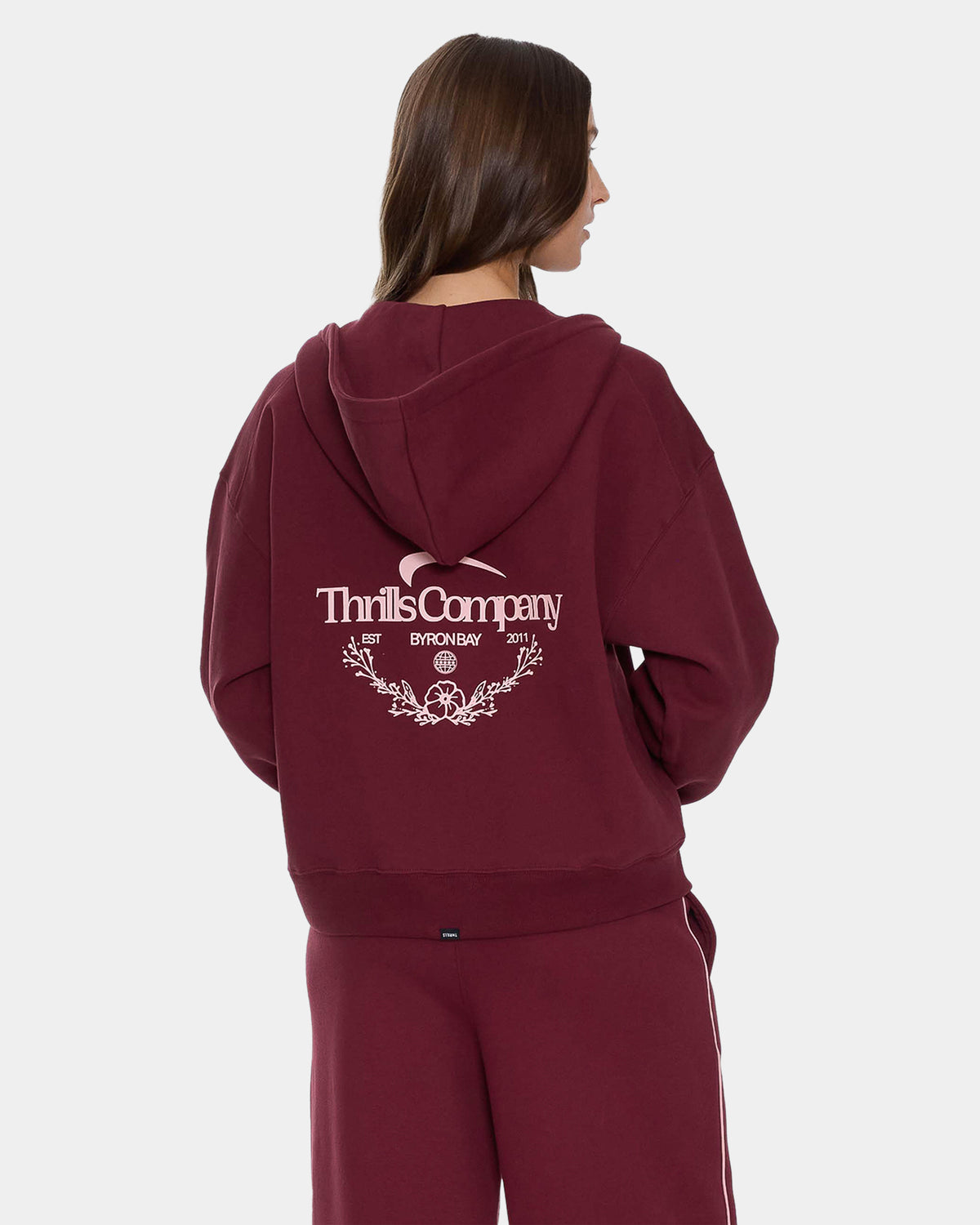 Womens End Game Zip Up Hoodie