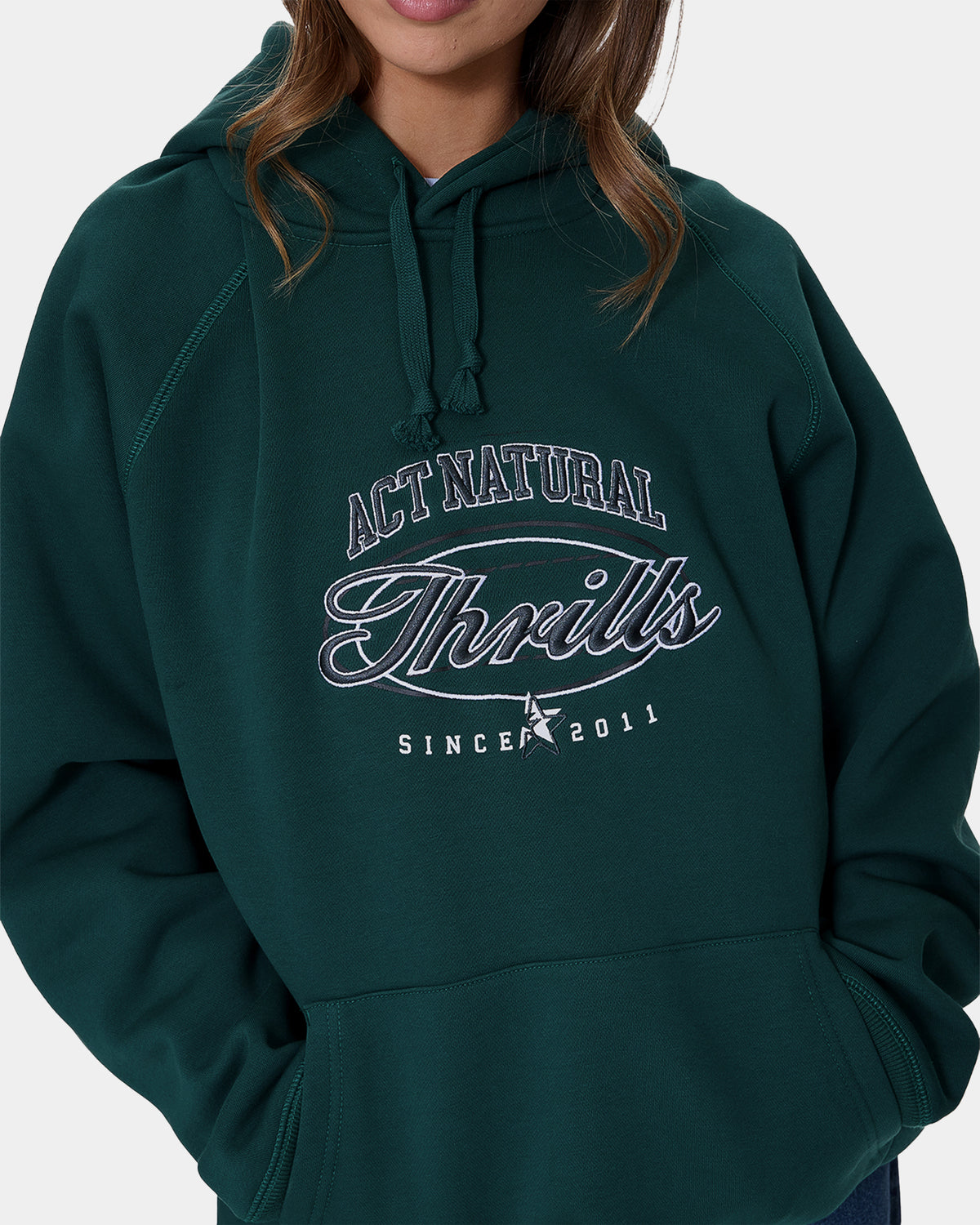 Womens Standard Issue Slouch Pullover Hoodie