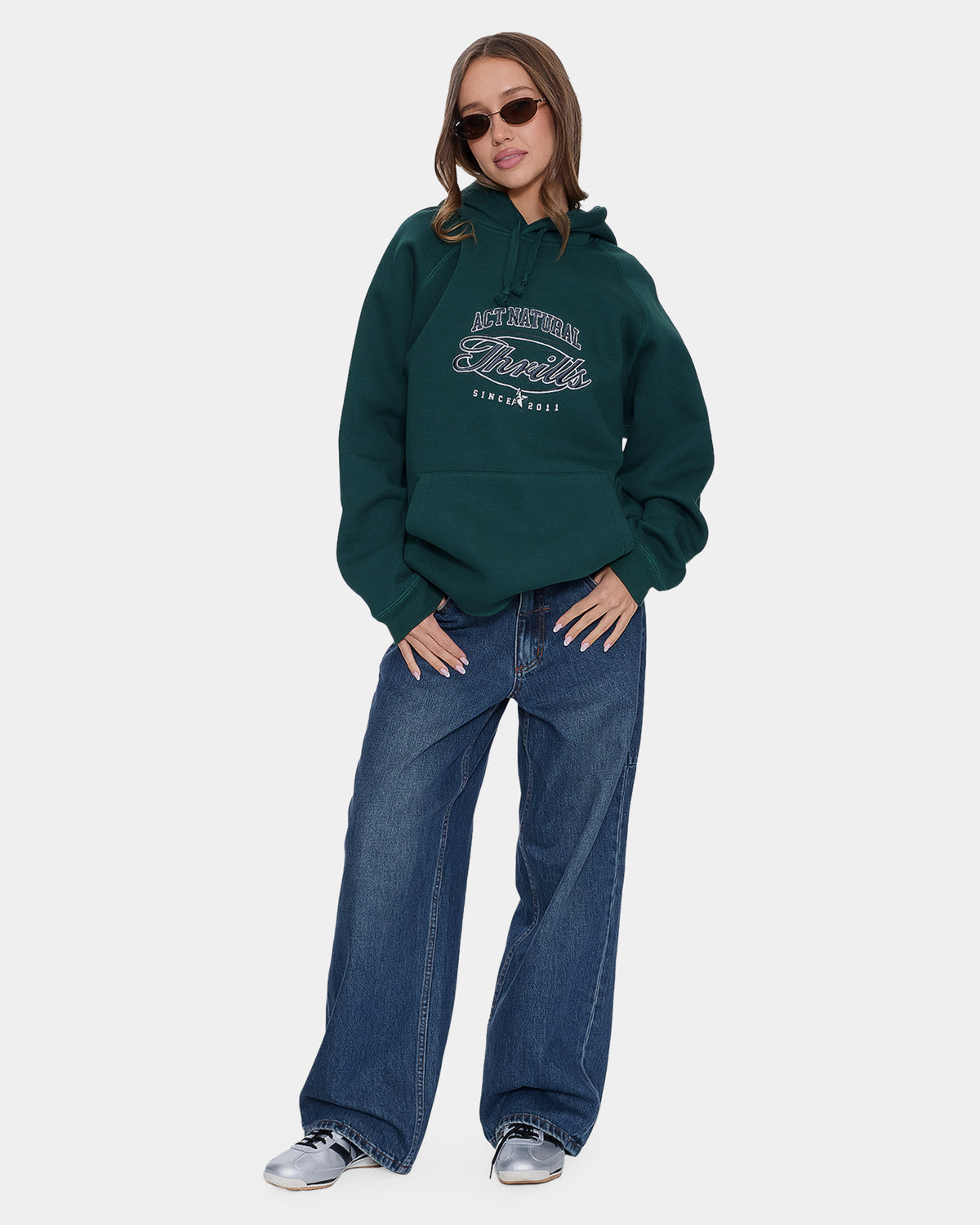 Womens Standard Issue Slouch Pullover Hoodie