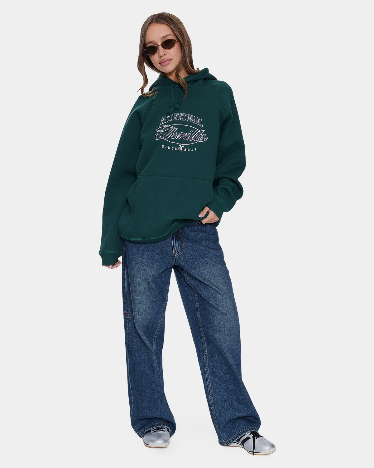 Womens Standard Issue Slouch Pullover Hoodie