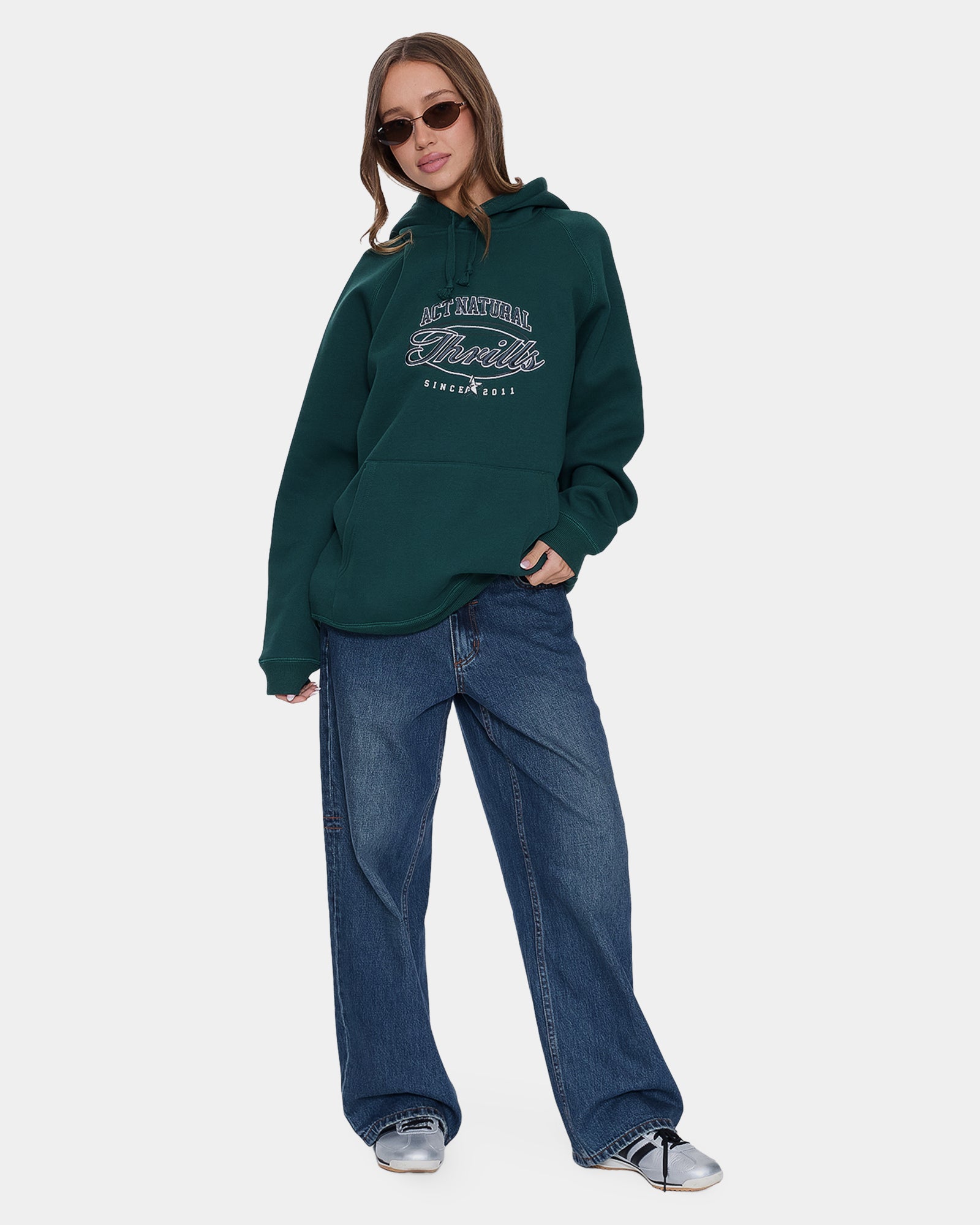 Womens Standard Issue Slouch Pullover Hoodie