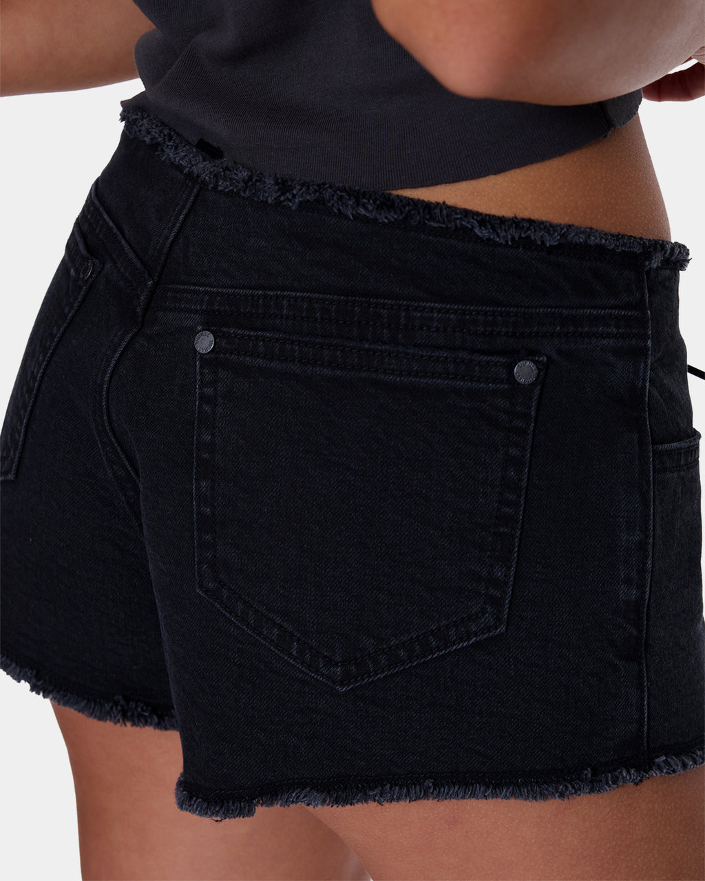 Womens Mika Low Rise Micro Shorts