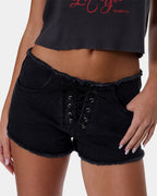 Womens Mika Low Rise Micro Shorts