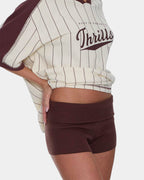 Womens Mackenzie Knit Booty Elastic Waist Shorts