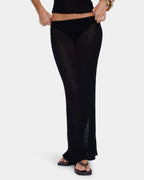 Womens Dissolve My Mind Knit Maxi Skirt
