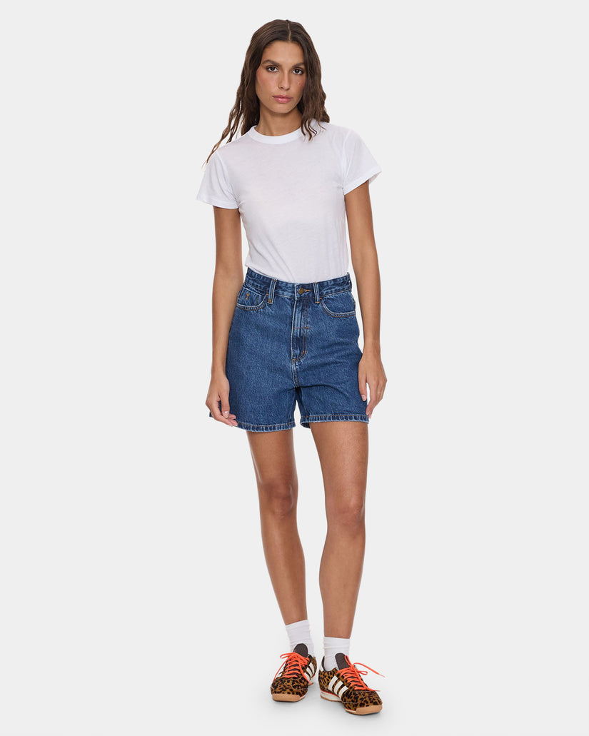 Womens Koko High Rise Denim Shorts
