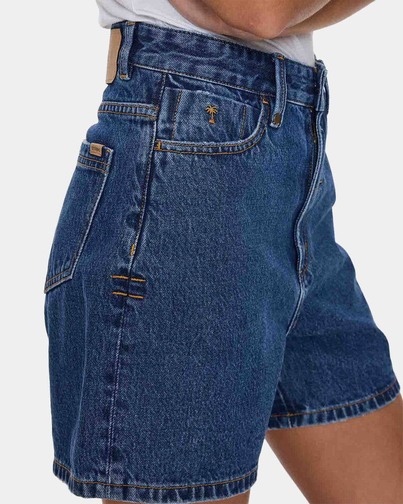Womens Koko High Rise Denim Shorts