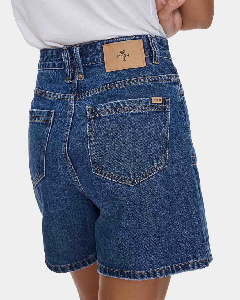 Womens Koko High Rise Denim Shorts