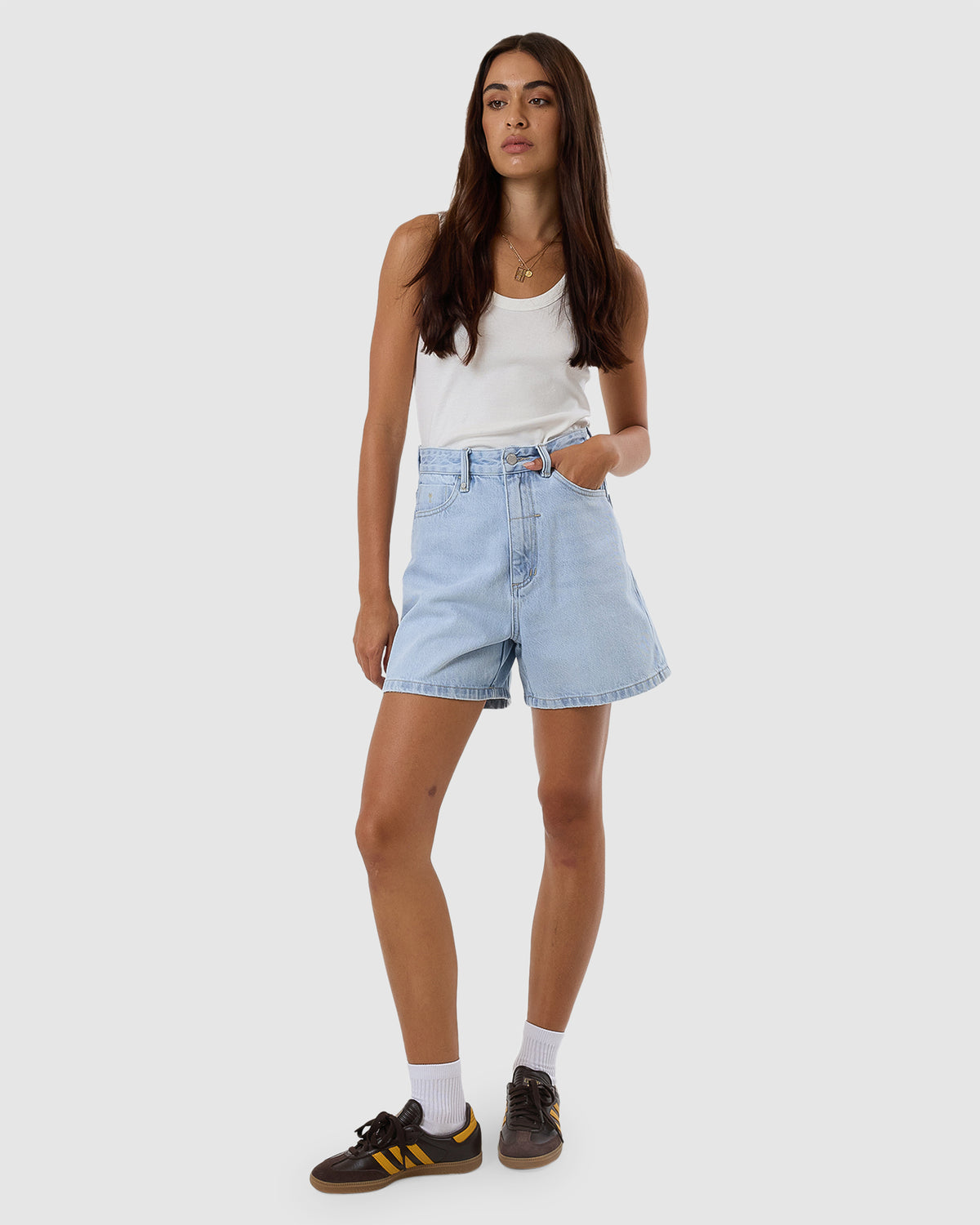 Womens Koko Denim Shorts