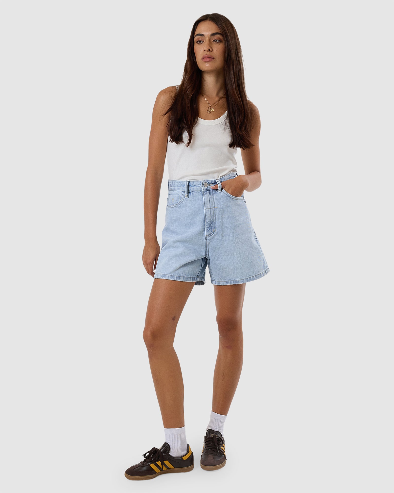 Womens Koko Denim Shorts