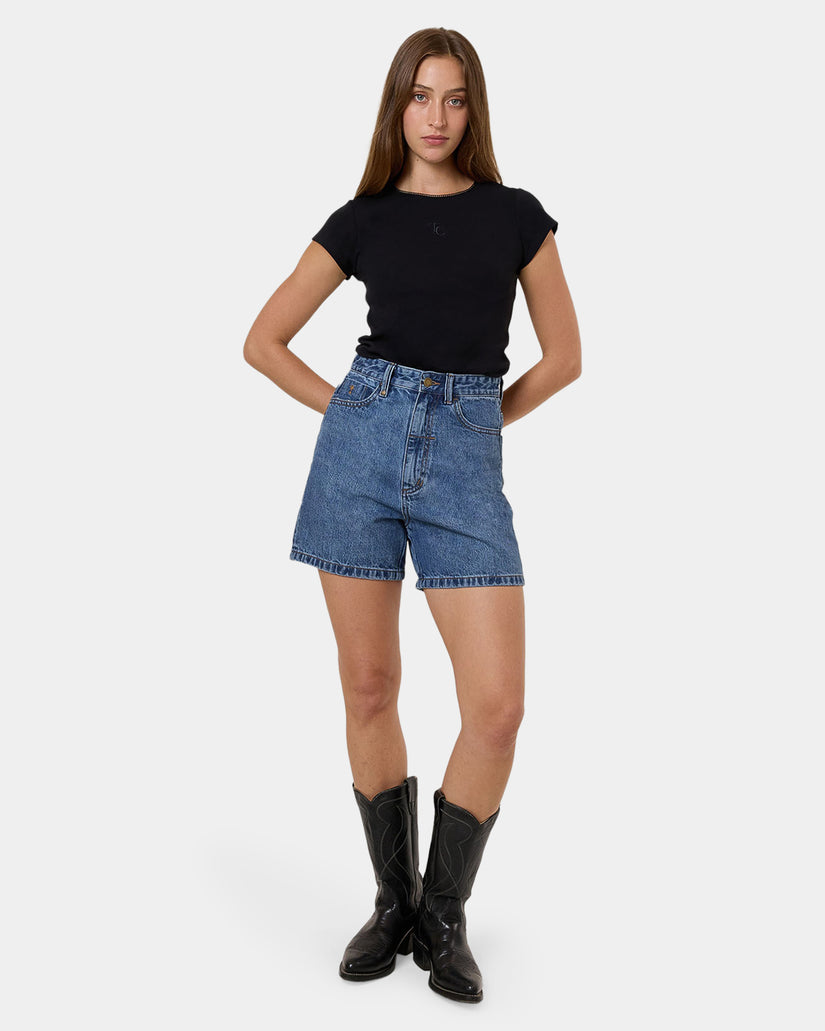 Womens Koko Denim Shorts