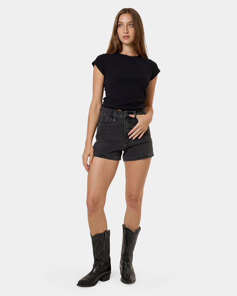 Womens Erica Denim Shorts