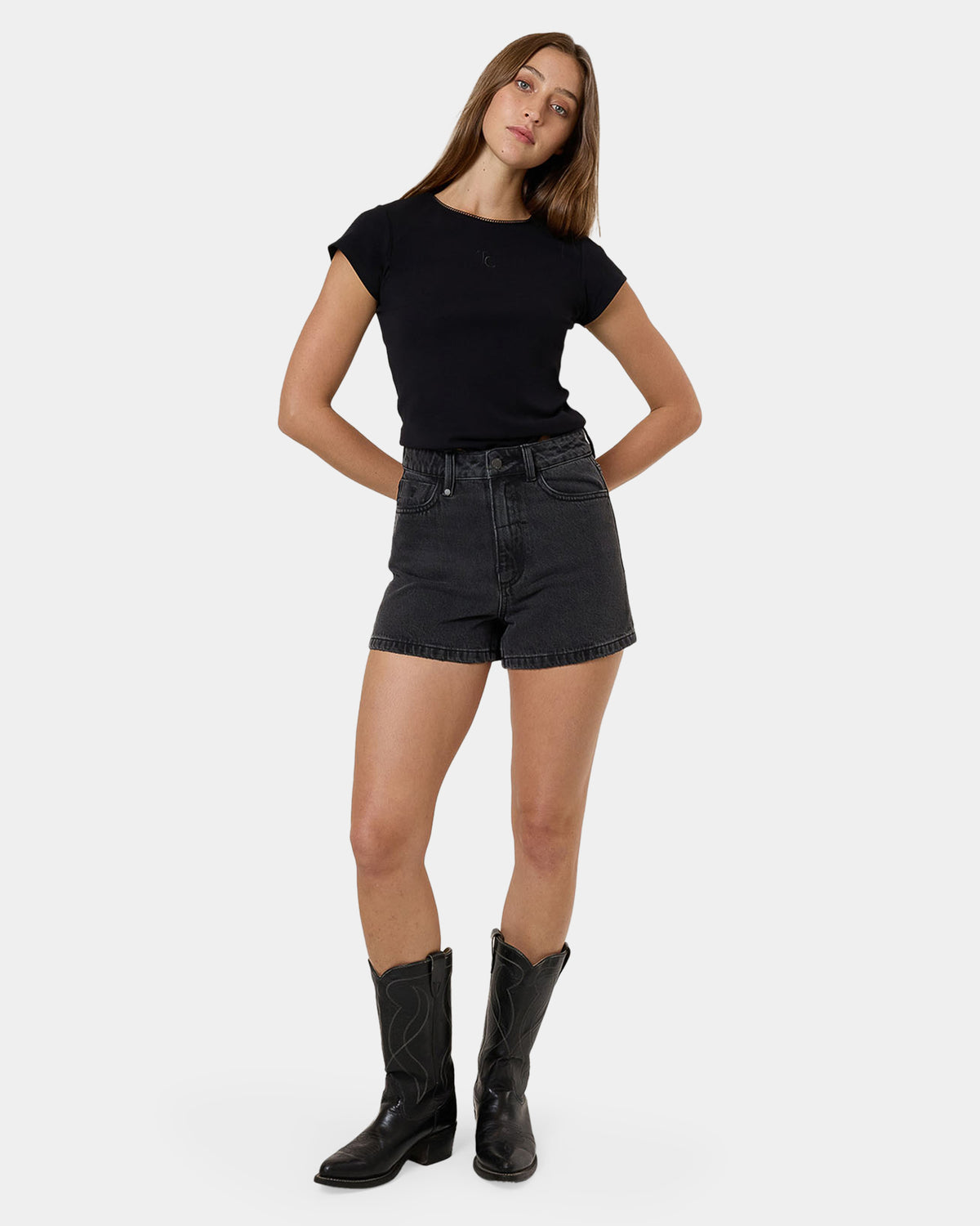 Womens Erica Denim Shorts