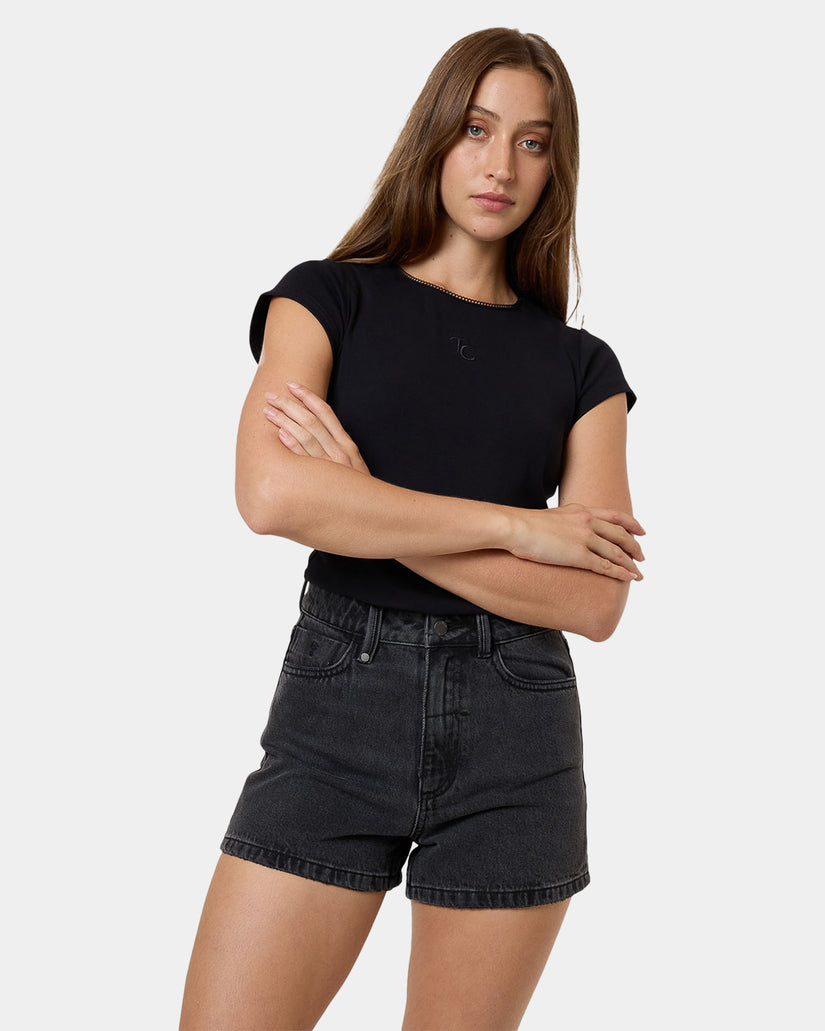Womens Erica Denim Shorts