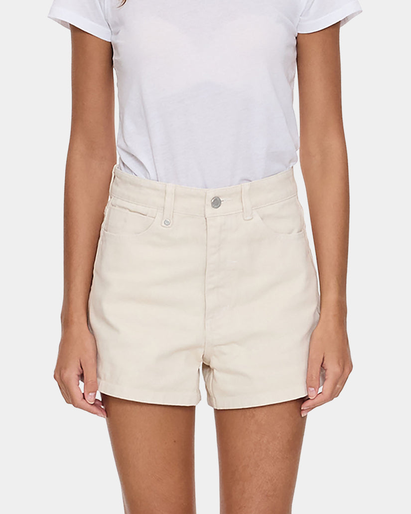 Womens Erica High Rise Denim Shorts