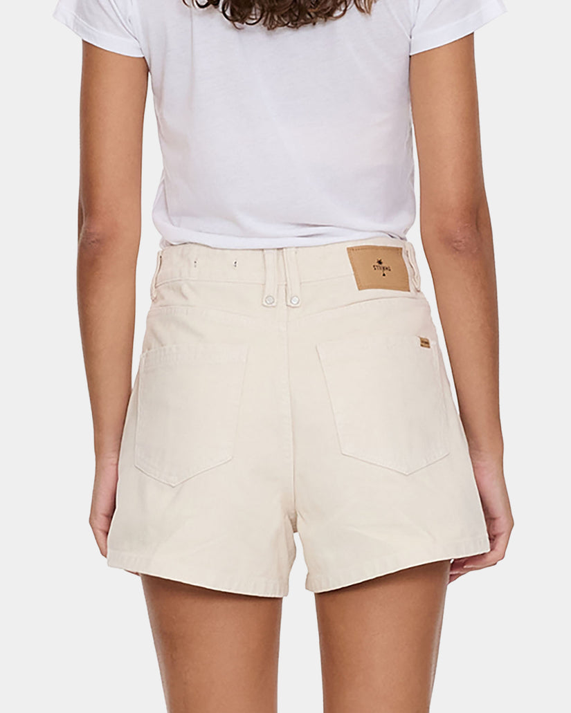 Womens Erica High Rise Denim Shorts