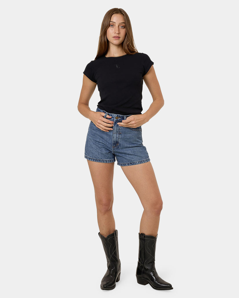 Womens Erica Denim Shorts