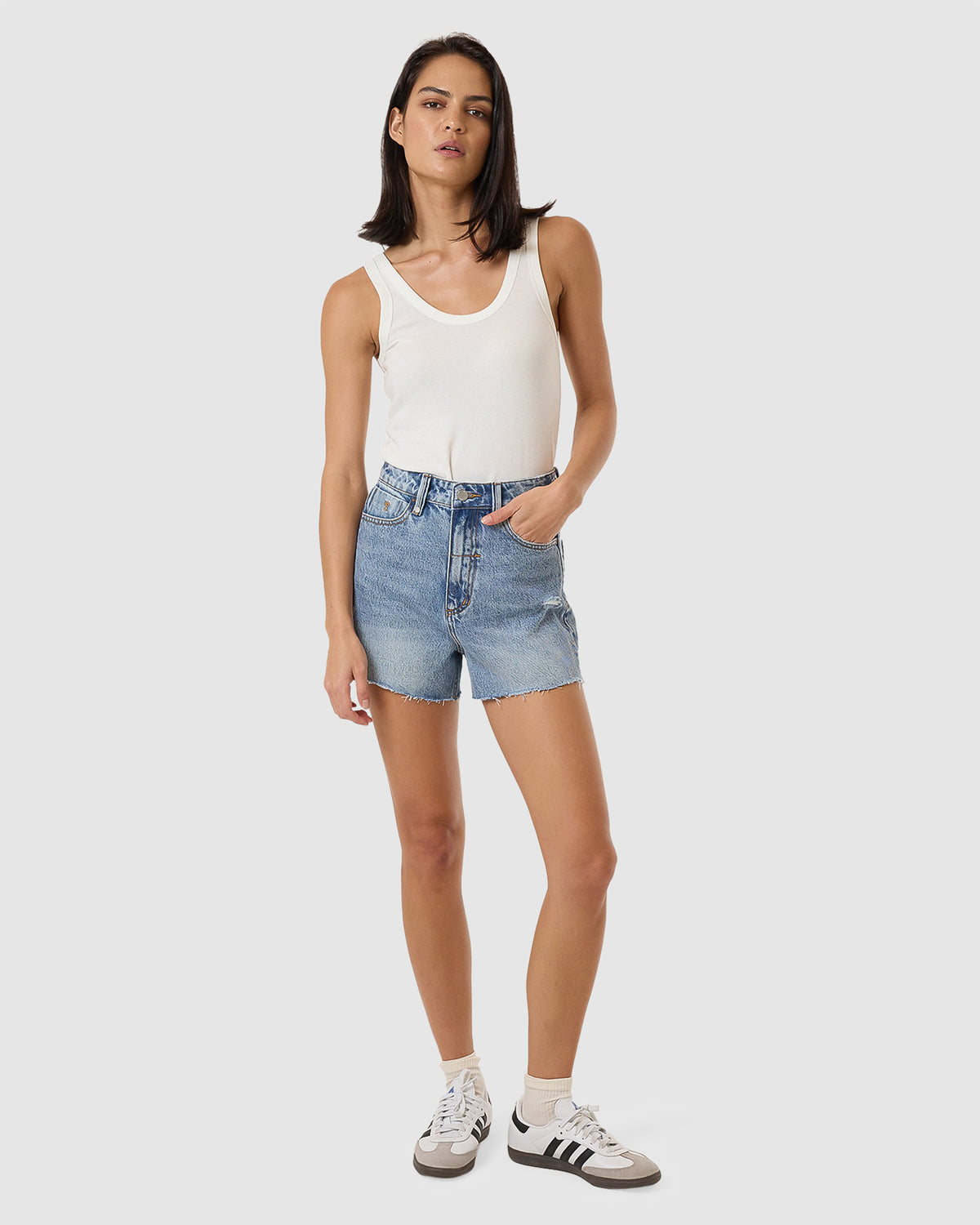 Womens Erica Denim Shorts