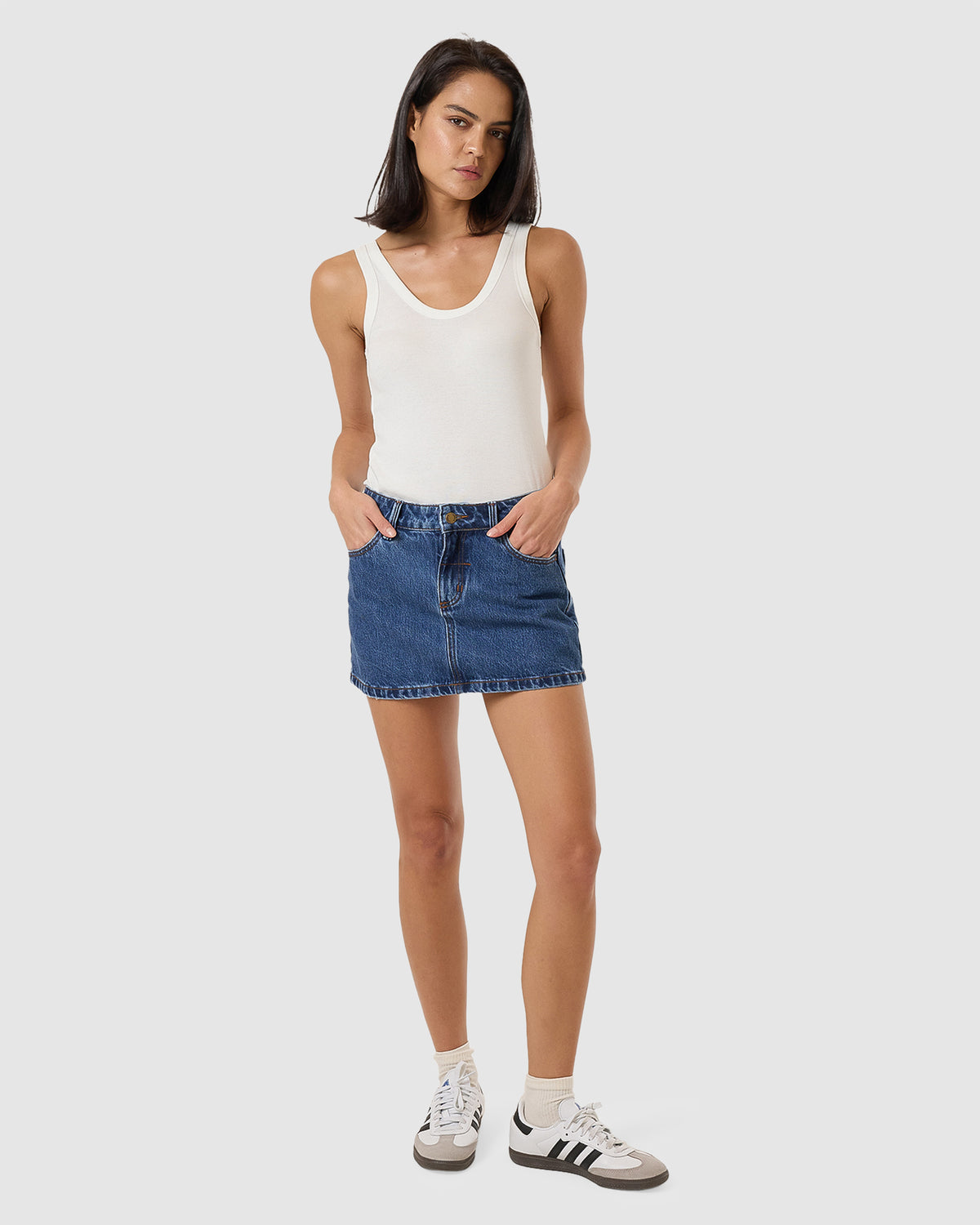WOMENS SOPHIE DENIM MINI SKIRT