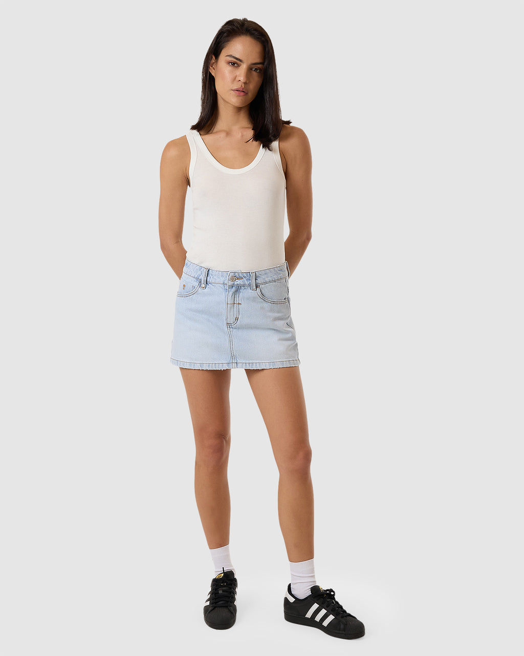 WOMENS SOPHIE DENIM MINI SKIRT