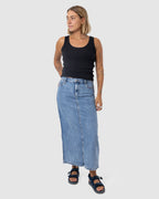WOMENS FRANKIE MIDI SKIRT