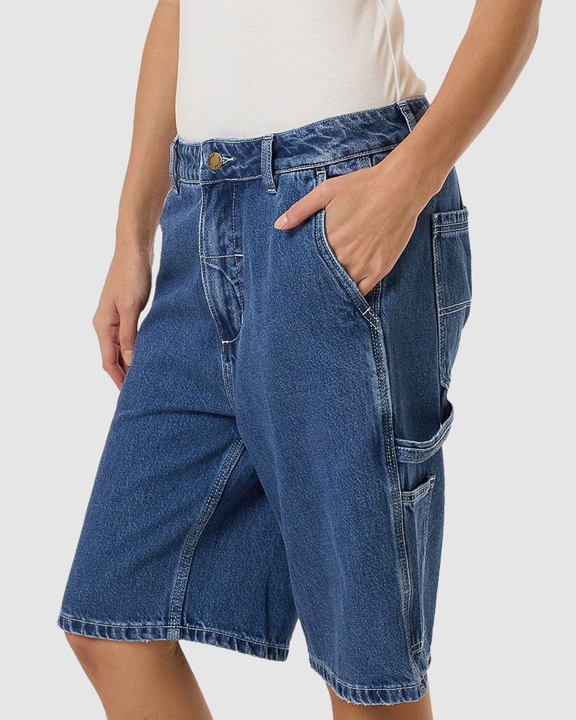 WOMENS SLOUCH CARPENTER SHORTS