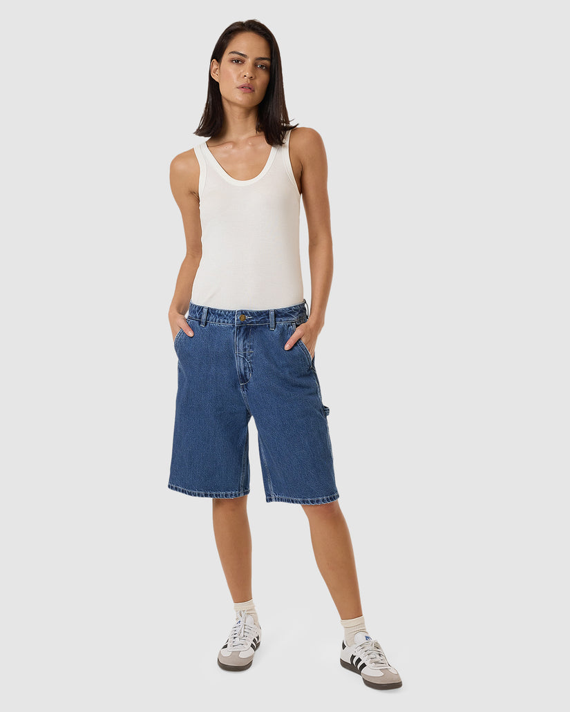 WOMENS SLOUCH CARPENTER SHORTS