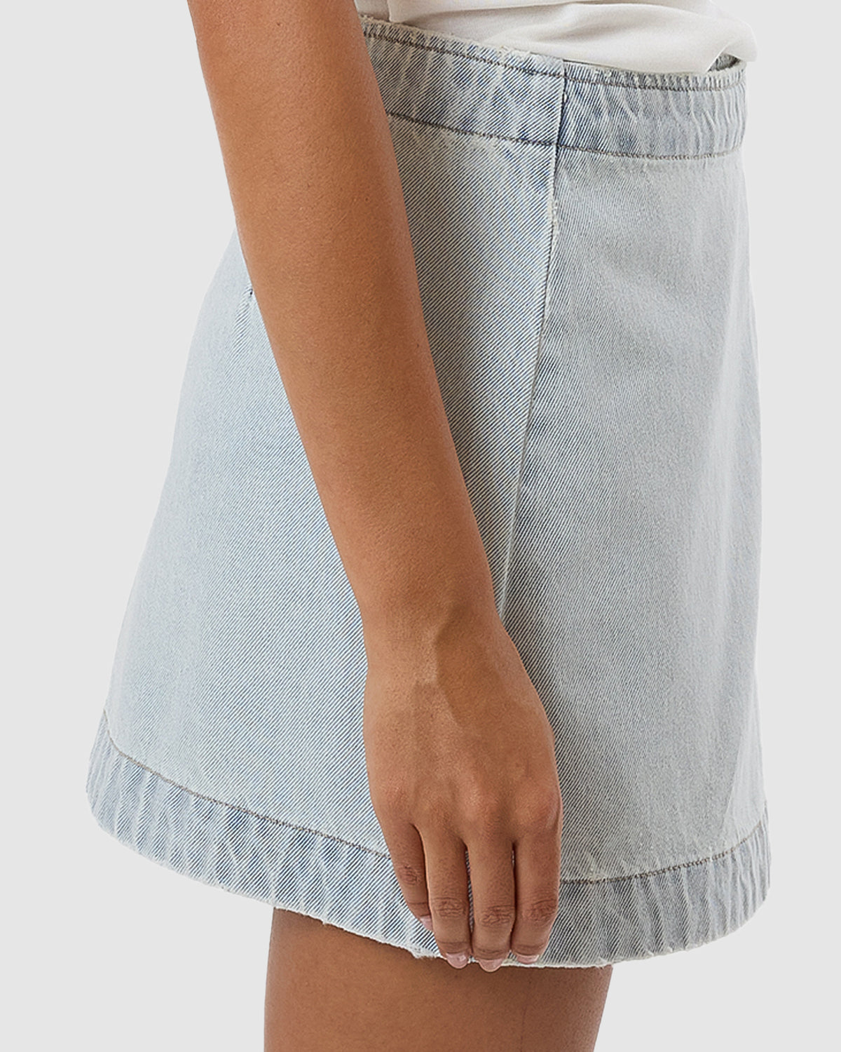 Womens Marley Wrap Mini Skirt