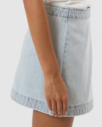 Womens Marley Wrap Mini Skirt