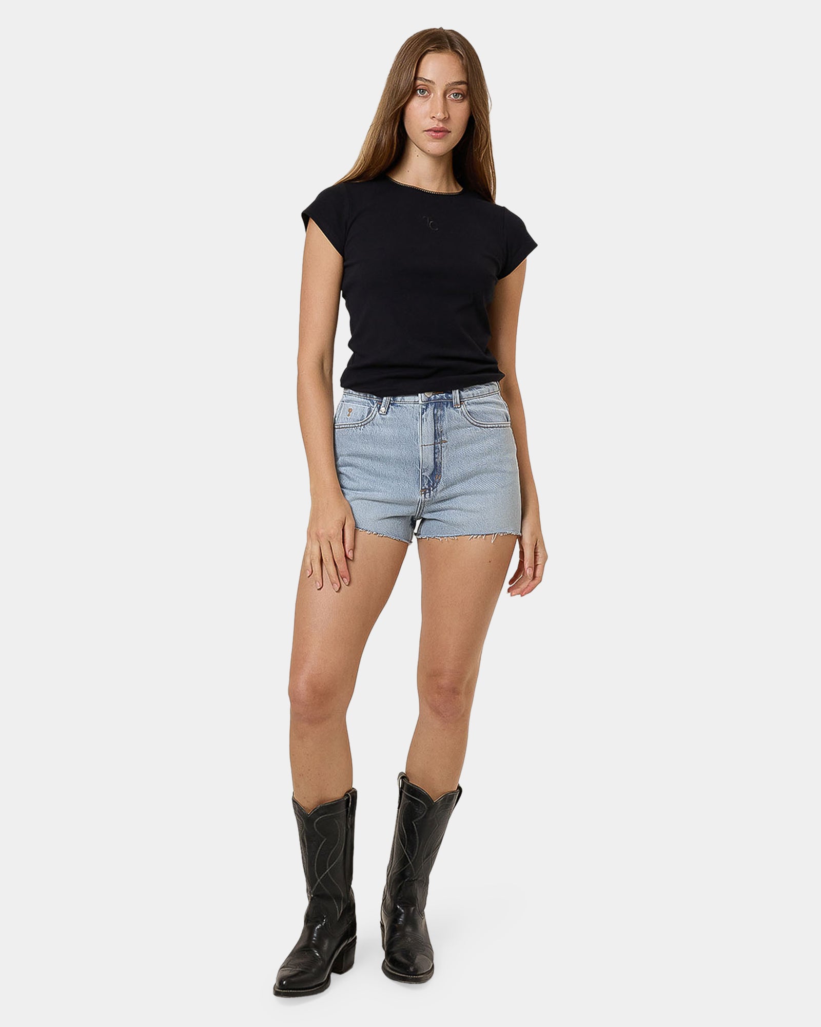 Womens Sadie Denim Shorts