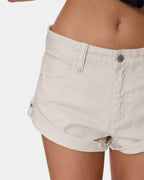 Womens Remi Rolled Low Rise Denim Shorts