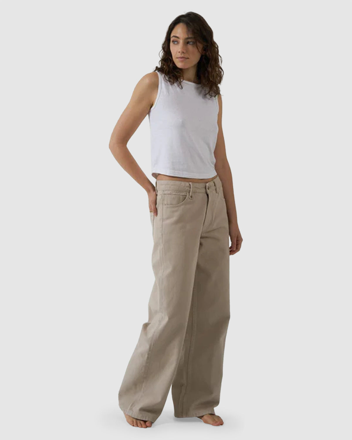 WOMENS BILLIE LOW BAGGIE JEANS