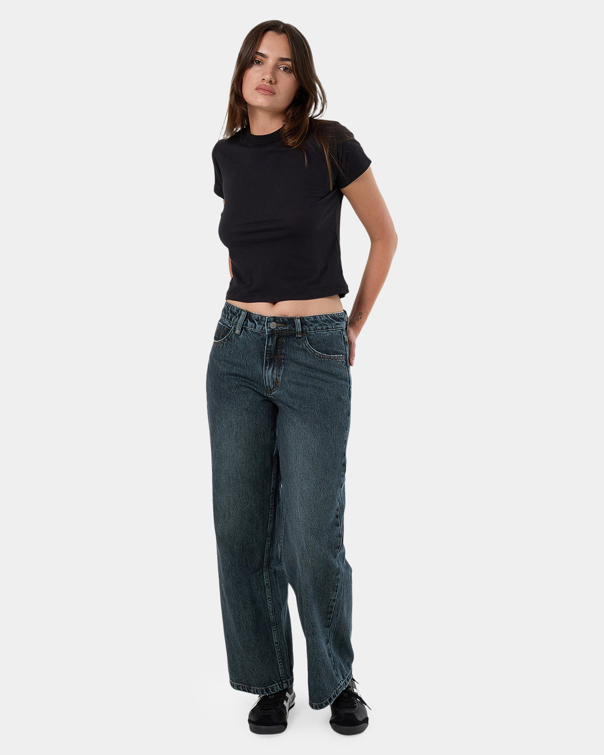 Womens Billie Low Denim Jeans