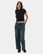 Womens Billie Low Denim Jeans