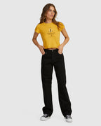 Womens Rachel Straight Denim Jeans