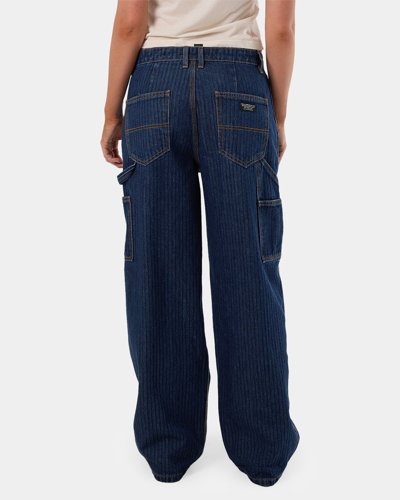 Womens Slouch Carpenter Denim Jeans