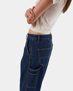 Womens Slouch Carpenter Denim Jeans