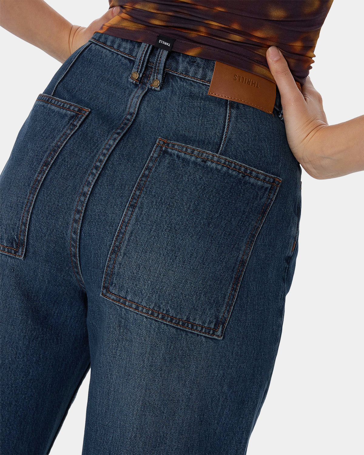 Womens Sloane High Rise Barrel Denim Jeans