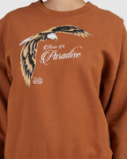 WOMENS SPEED NEEDS SLOUCH CREW NECK