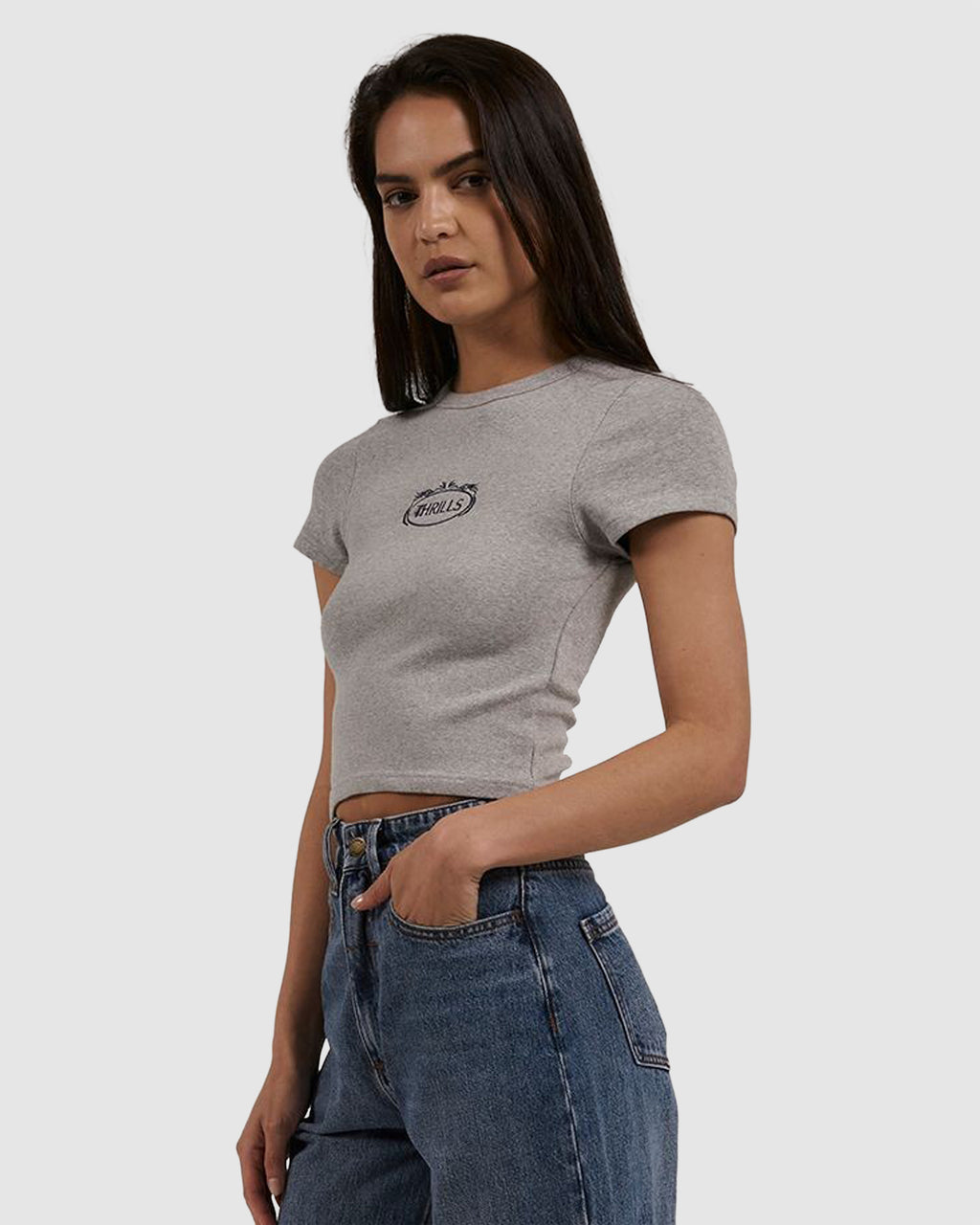 WOMENS COAT OF THRILLS Y2K T-SHIRT