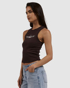 WOMENS LAID BACK CURVE TANK TOP