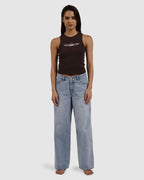 WOMENS LAID BACK CURVE TANK TOP