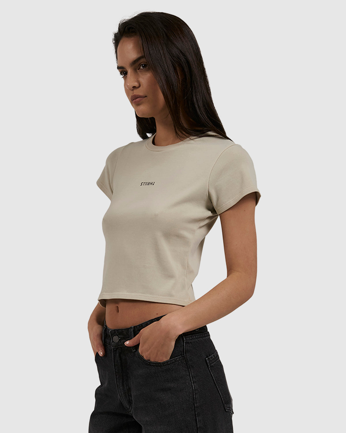 WOMENS MINIMAL THRILLS MINI T-SHIRT